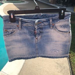 Dsquared2  denim skirt size 38